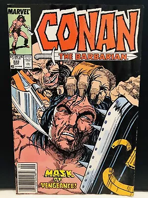 Buy CONAN THE BARBARIAN #222 Comic , Marvel Comics Newsstand • 4.47£