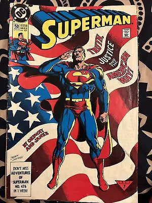 Buy DC Comics • SUPERMAN • #53 Mar 1991 • 2.23£