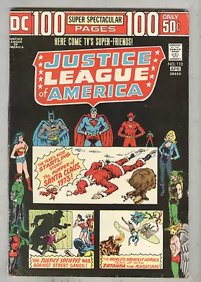 Buy Justice League Of America #110 April 1974 VG 100 Page Giant • 7.99£