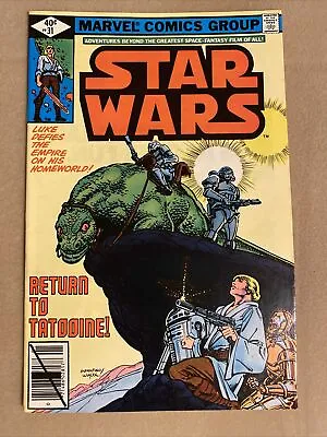 Buy Star Wars 31 NEWSSTAND Marvel Comics Bronze Age 1980 • 15.95£