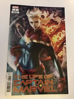 Buy The Life Of Captain Marvel #1 Artgerm Variant Marvel Comics 2018 • 8.95£