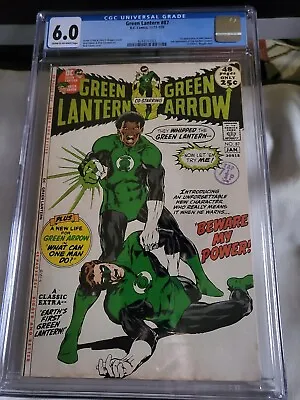 Buy Green Lantern #87 - 1ST John Stewart CGC 6.0 Neal Adams Art 2nd Guy Gardner Key • 465£