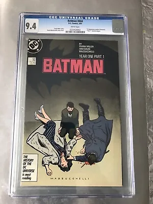 Buy Batman 404 CGC 9.4 1st Appear Of Modern Day Catwoman, Miller Art, White Pages • 48.25£