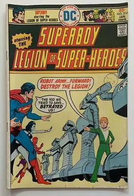 Buy Superboy #214 (DC 1976) VG/FN Condition Bronze Age Issue. • 4.95£