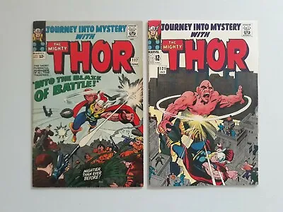 Buy Journey Into Mystery 117 Gray Gargoyle, 121 Absorbing Man Marvel Comics 1965 • 114.78£
