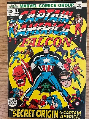 Buy Captain America 155 NICE COPY RARE Origin Jack Monroe       Marvel   • 27.99£