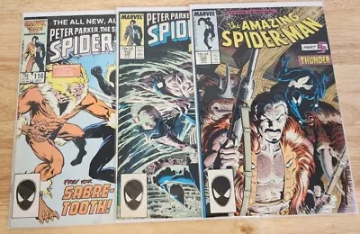 Buy The Amazing Spider-man  #294 & Spectacular #132 + Spectacular Spider-man #116 • 20.10£