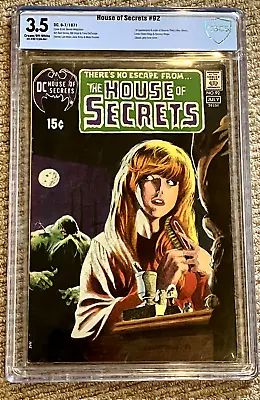 Buy House Of Secrets 92 CBCS 3.5 1st Appearance Of Swamp Thing, Like CGC LOOK • 787.64£