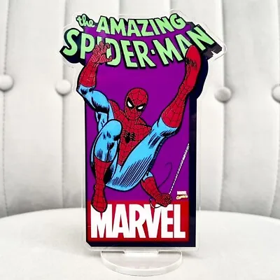 Buy Marvel The Amazing Spider-Man Comic Display Stand Vintage Retro Figure Statue • 24.99£