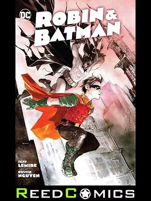 Buy ROBIN AND BATMAN GRAPHIC NOVEL New Paperback Collects 3 Part Series Jeff Lemire • 13.50£