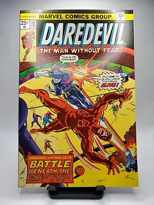 Buy Daredevil # 132 Marvel 1976 2nd App. Bullseye! W/ Marvel Value Stamp! Nice Copy! • 29.24£