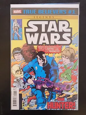 Buy True Believers: Star Wars - The Hunter  #1 Rare Marvel • 4.95£