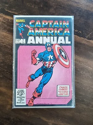Buy Captain America Annual #7 - (1983) • 10£