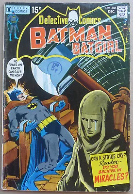 Buy Detective Comics #406, Classic Batman With Great Cover Art!! • 25£