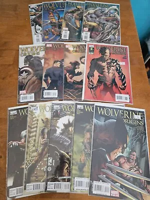 Buy Wolverine Origins Lot Of 13 Comics #2-49 2006-2009 VF- Or Better, Variant  • 7.96£