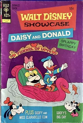 Buy Walt Disney Showcase #8, June 1972, Daisy And Donald, Gold Key, Good, VERY RARE • 9.99£