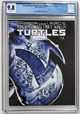 Buy Teenage Mutant Ninja Turtles 2 Anniversary Edition CGC 9.8 IDW 2019 TMNT • 158.21£