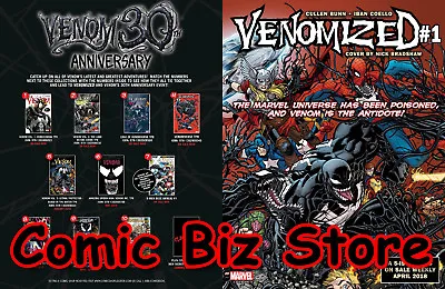 Buy Venom 30th Anniversary Web Venom Double-sided Board (2018) 1st Printing • 3.50£