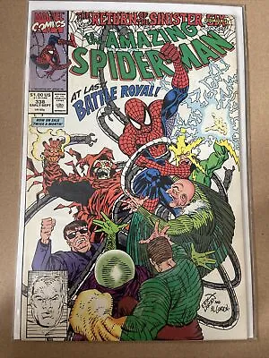 Buy Marvel Comics Amazing Spider-Man #338 Sinister Six Lovely Condition • 12.99£