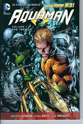 Buy Aquaman Vol 1 - The Trench - The New 52 -Graphic Novel • 3.99£