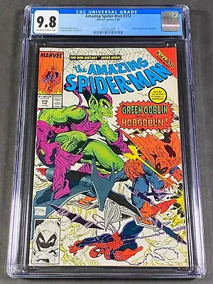 Buy The Amazing Spider-Man #312 1989 CGC 9.8 4122351022 Todd McFarlane Green Goblin • 119.93£