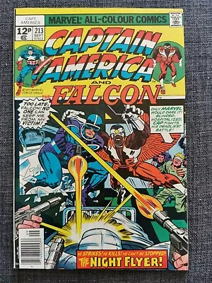 Buy 1977 Captain America 213 Marvel Comics UK Comic Edition • 17.21£
