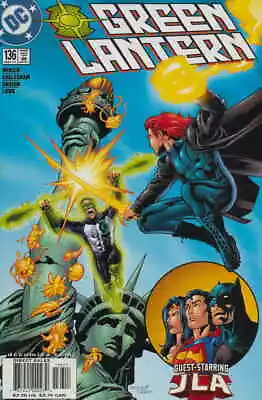 Buy Green Lantern (3rd Series) #136 VF; DC | Statue Of Liberty JLA - We Combine Ship • 3.98£