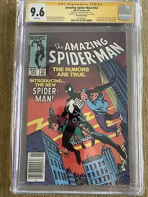 Buy Amazing Spider-man #252 Marvel CGC 9.6 Newsstand Sig Series White Pages • 339£
