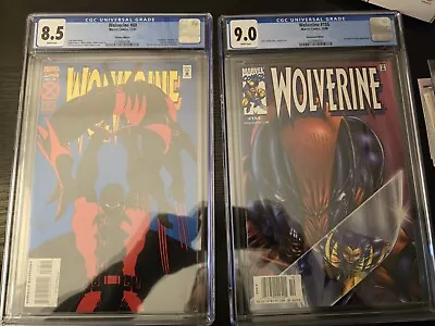 Buy Wolverine 88 CGC 8.5 & Wolverine 155 🔥Newsstand🔥 CGC 9.0 Homage To Hulk 340 • 241.28£