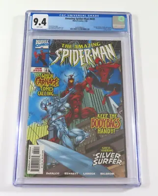 Buy Amazing Spider-Man #430 Marvel Comics NM CGC 9.4 1998 Carnage Silver Surfer • 70.95£
