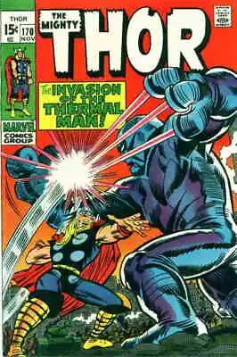 Buy Thor #170 FN; Marvel | John Romita Cover 1969 - We Combine Shipping • 22.16£