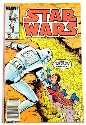 Buy Star Wars  #86  (1984) / Fn- / Marvel / Princess Leia / Newsstand • 15.95£