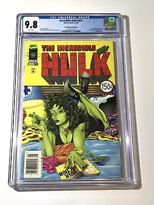 Buy 1996 Incredible Hulk #441 Pulp Fiction Cover Rare Newsstand Low Pop 12 Cgc 9.8 • 367.63£