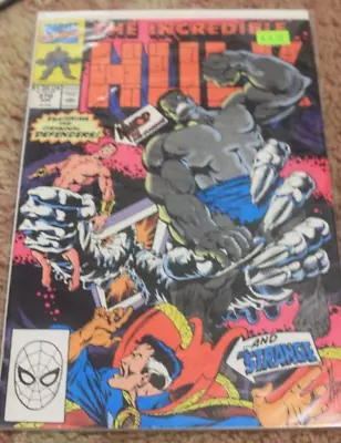 Buy Incredible Hulk  # 370  1990 Marvel DISNEY DOCTOR Strange + Grey Hulk  DEFENDERS • 2.24£