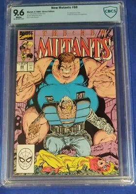 Buy New Mutants # 88 CBCS 9.6 2nd App Cable White Pages Not Cgc • 51.97£