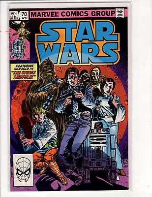 Buy Star Wars #70,71,72,73,74,75,76,77,78,79 (LOT) MARVEL COMICS (1983) • 49.09£