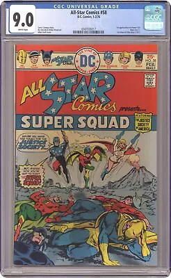 Buy All Star Comics #58 CGC 9.0 1976 4347026017 1st App. Power Girl • 252.99£