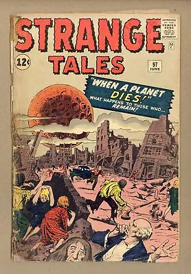 Buy Strange Tales #97 FR 1.0 1962 • 152.60£