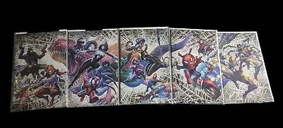 Buy Edge Of Spider-Verse #1-#5 Quah New York Comic Con Exclusive Connecting Set Box • 75£