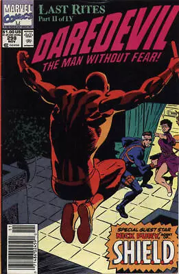 Buy Daredevil (1964) # 298 Newsstand (6.0-FN) Nick Fury Agent Of S.H.I.E.L.D. 1991 • 6.75£
