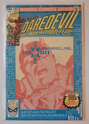 Buy Daredevil #167. 1st App The Mauler (Marvel 1980) NM Bronze Age Classic Collector • 7.99£
