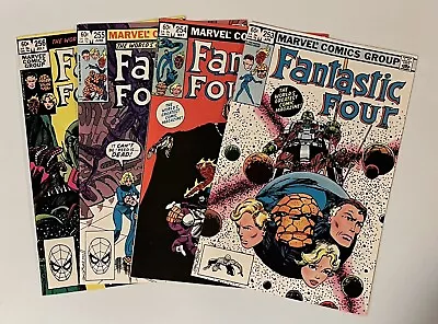 Buy Fantastic Four #253, 254, 255, 256 (Marvel 1983) Lot Of 4 By John Byrne • 11.07£