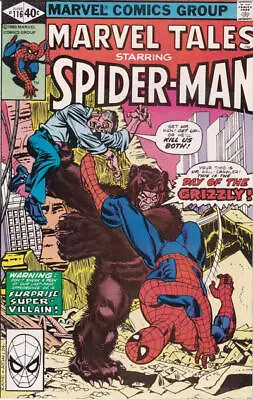 Buy MARVEL TALES #116 F, Spider-Man, Direct Marvel Comics 1980 Stock Image • 3.95£