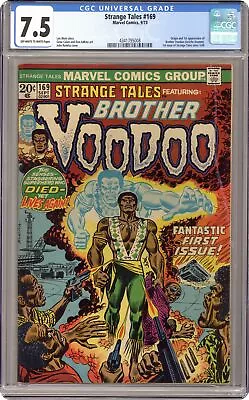 Buy Strange Tales #169 CGC 7.5 1973 4341795008 Origin & First Brother Voodoo Story • 229.28£