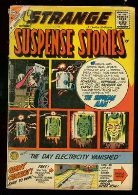 Buy Strange Suspense Stories #43 1959-charlton-bizarre Cvr G/vg • 20.16£