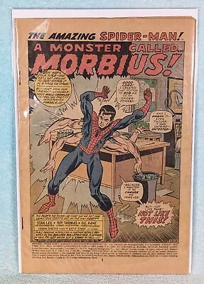 Buy Amazing Spider-Man #101 (Marvel, October 1971) 1st Appearance Morbius - No Cover • 63.19£
