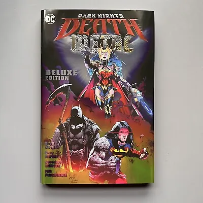 Buy Dark Nights Death Metal Deluxe Edition Hardcover HC Scott Snyder Greg Capullo DC • 14.44£