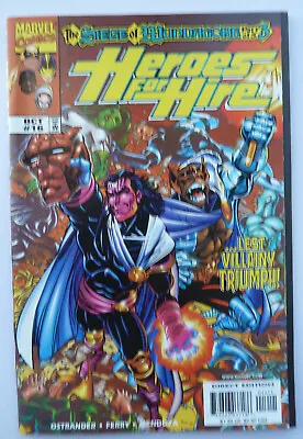 Buy Heroes For Hire #16 - 1st Printing - Marvel Comics October 1998 VF+ 8.5 • 4.45£