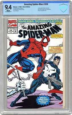Buy Amazing Spider-Man #358 CBCS 9.4 1992 19-279A9AA-101 • 25.74£