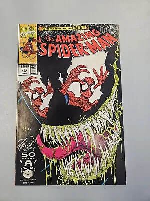 Buy Amazing Spider-Man #346 (Marvel, 1991) Venom Cover By Erik Larsen • 17.35£